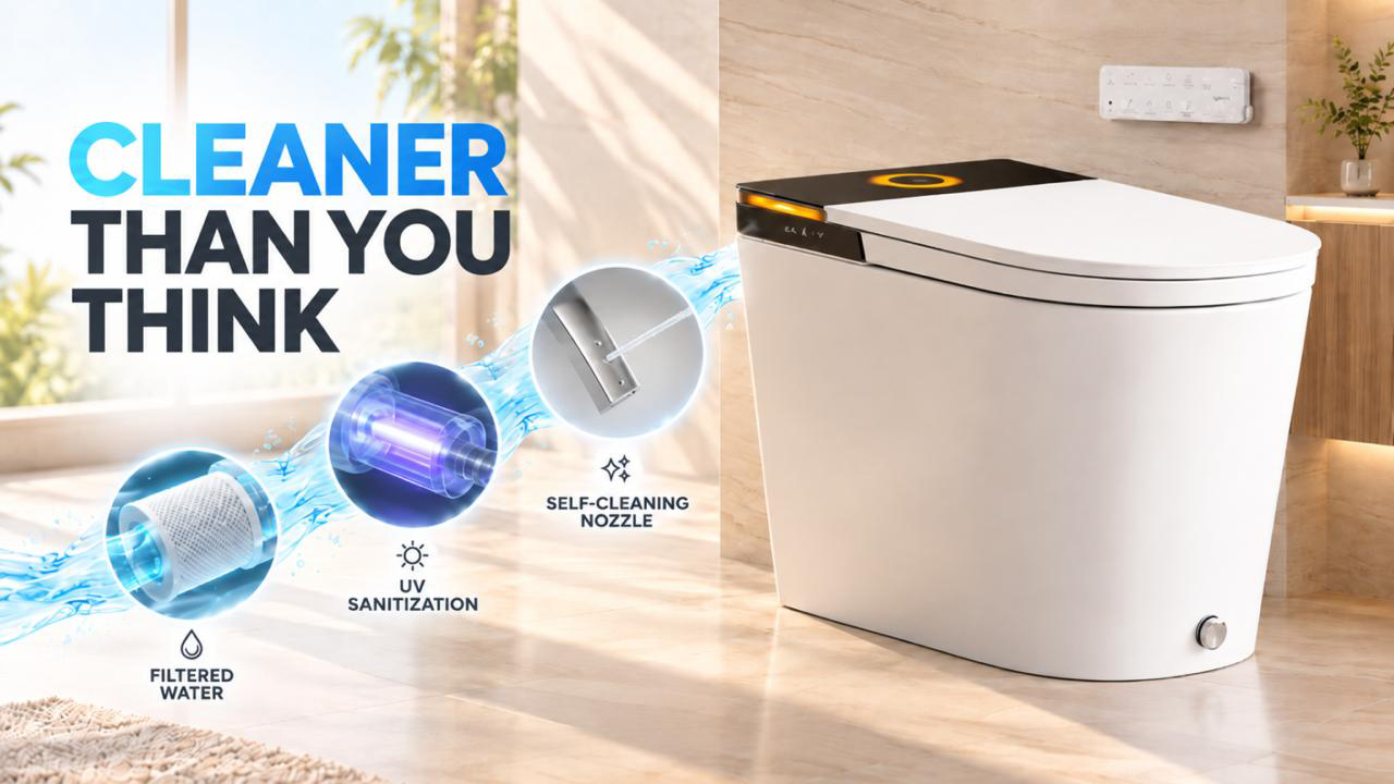 HOROW X70 smart toilet_built-in water filtration