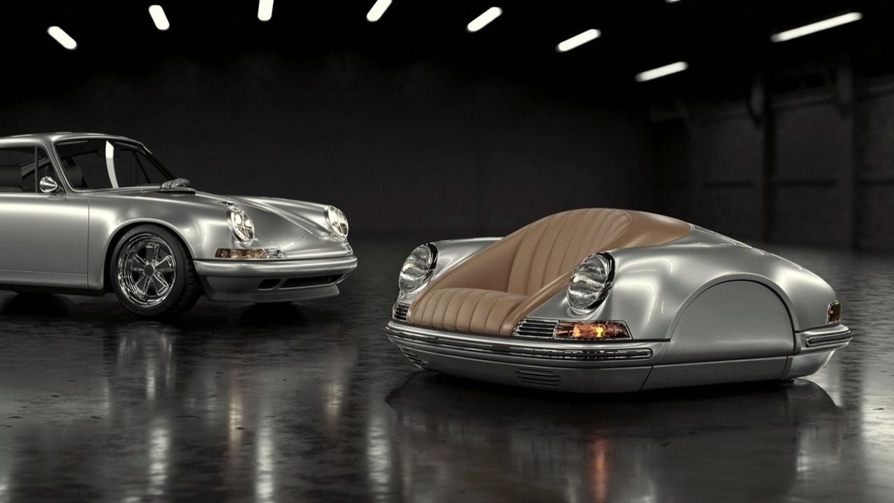 Arkadia-Life P01 Classic Sofa takes design cues from 1960s sports cars