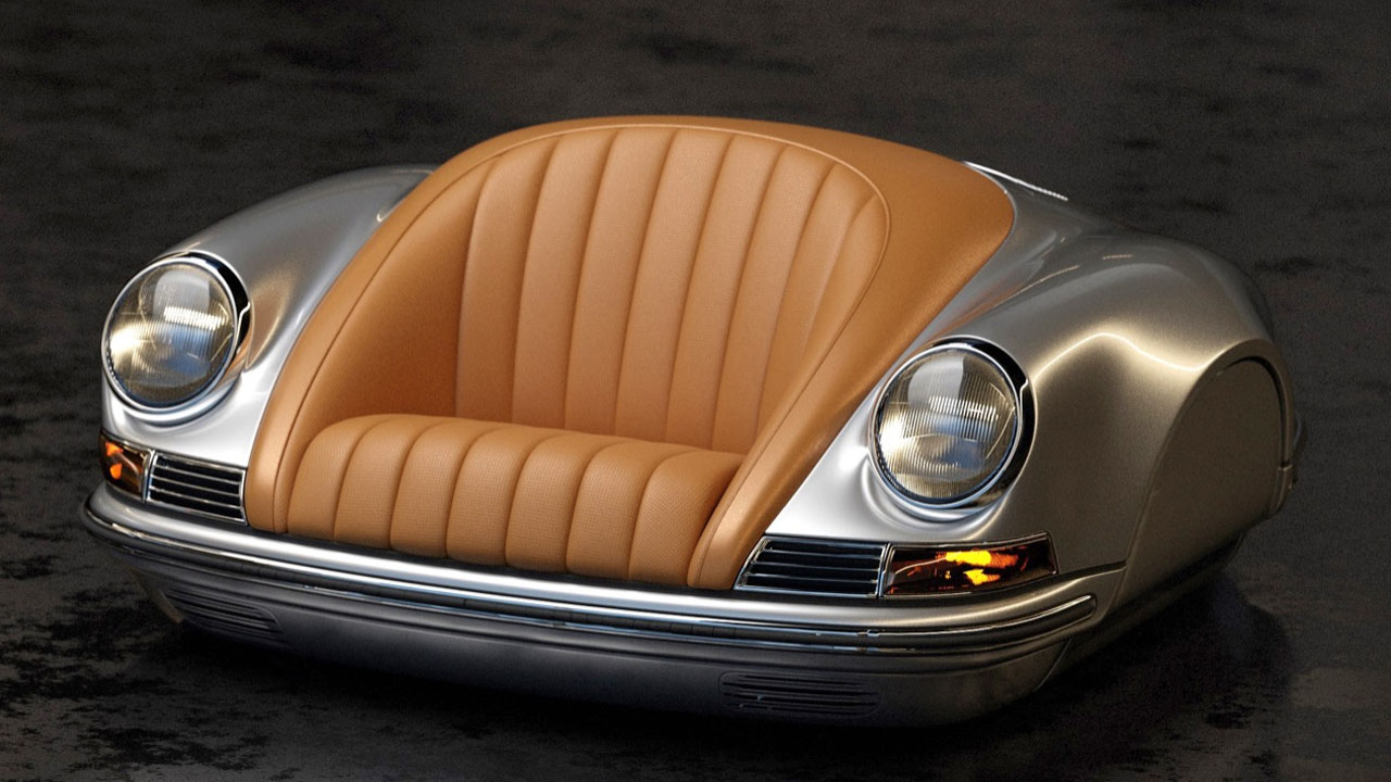 Arkadia-Life P01 Classic Sofa brings automotive charm to living room