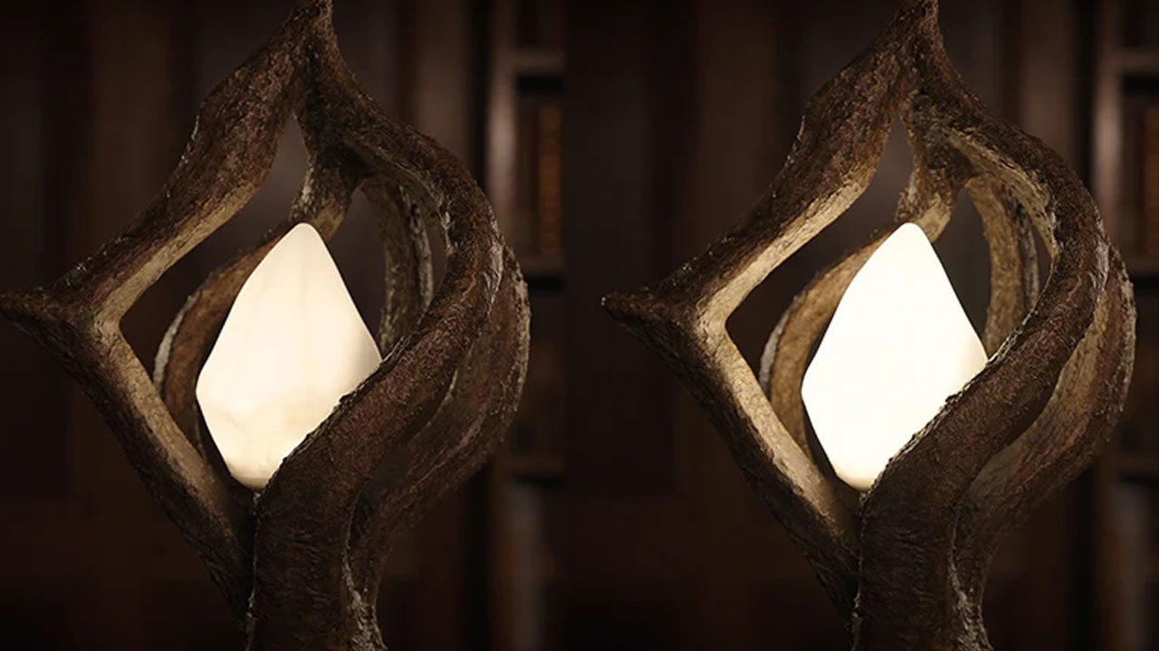 Two brightness level from ambient glow to brighter illumination