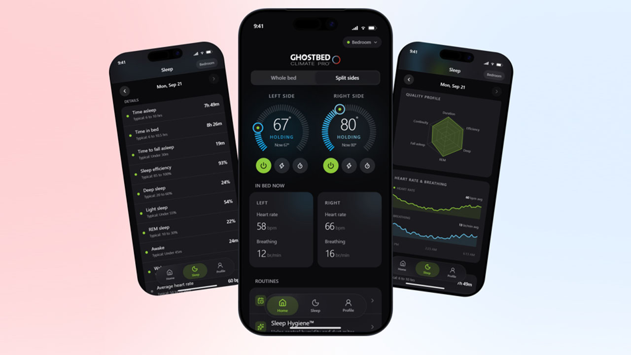 GhostBed Climate Pro_intuituve app control