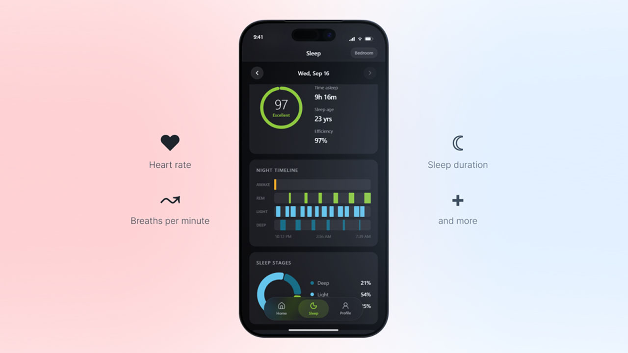 GhostBed Climate Pro_built-in sleep tracker