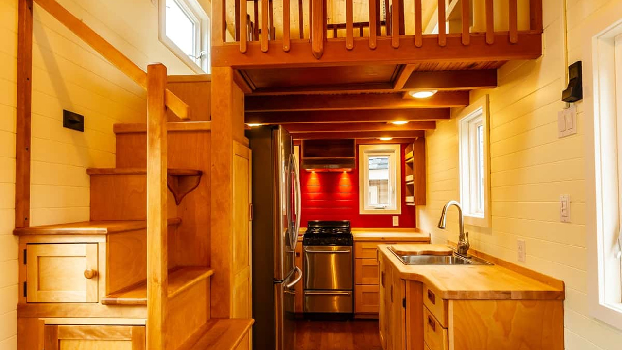 Breton-Tiny-House-by--by-Howling-Dog-Construction_with kitchen and main-loft bedroom