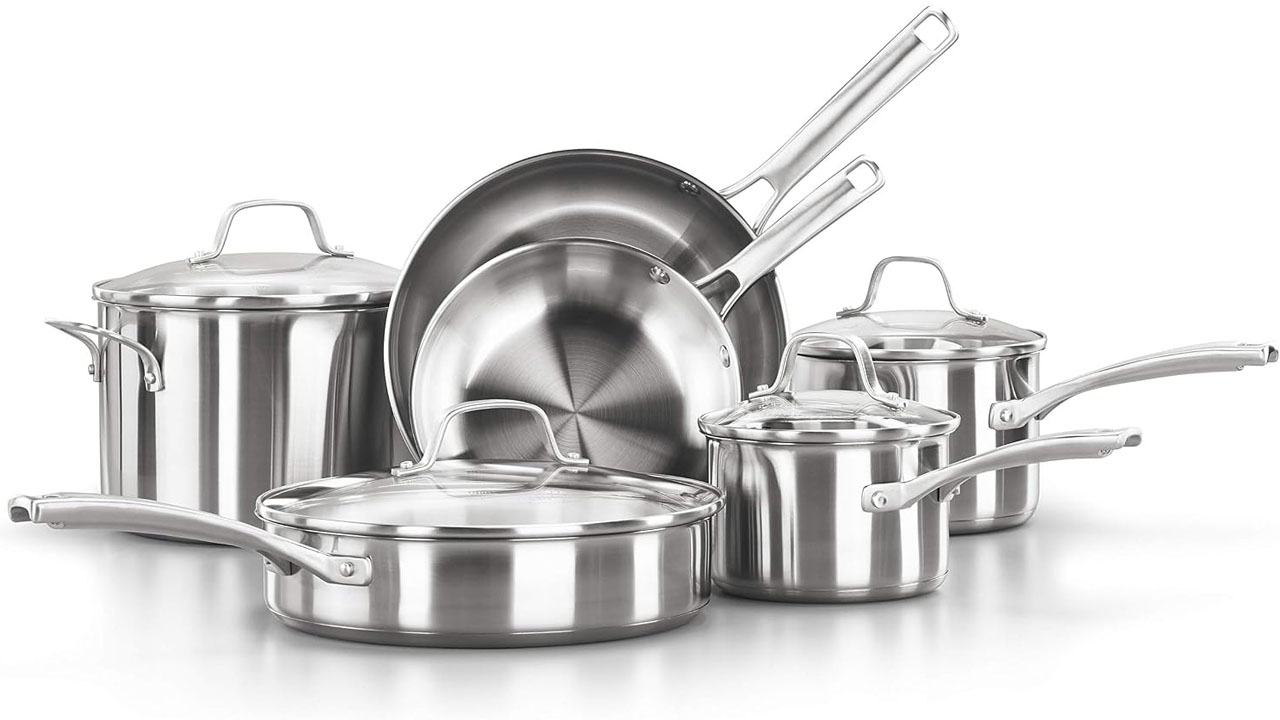 Calphalon Classic Stainless Steel Cookware Set