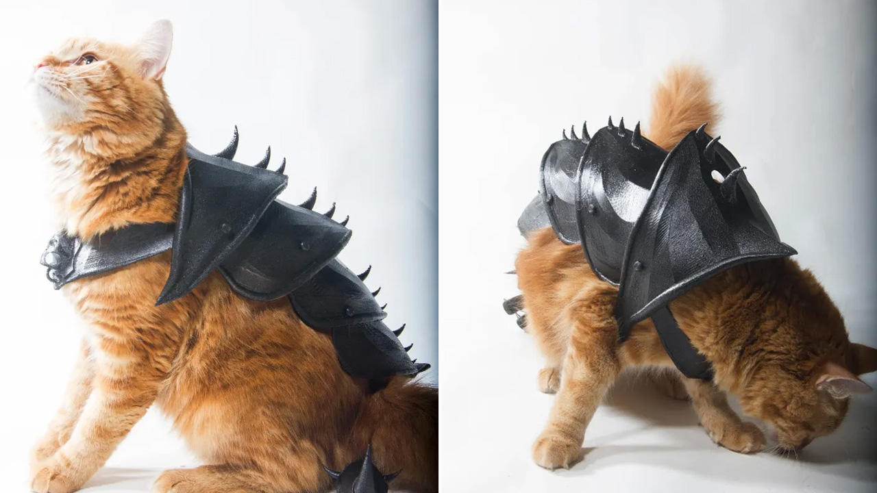 Cat Armor Costume