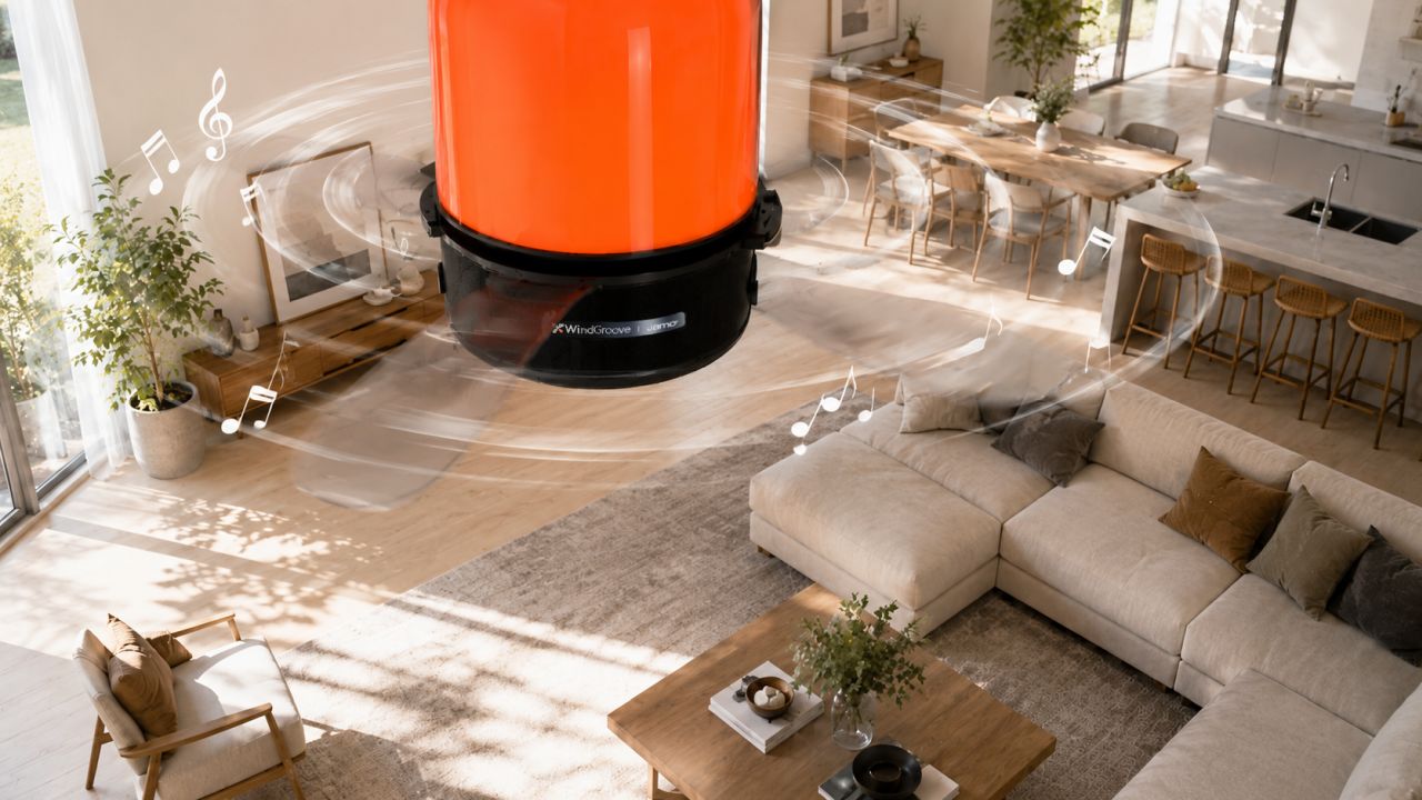 WindGroove AirFi One Smart Ceiling Fan