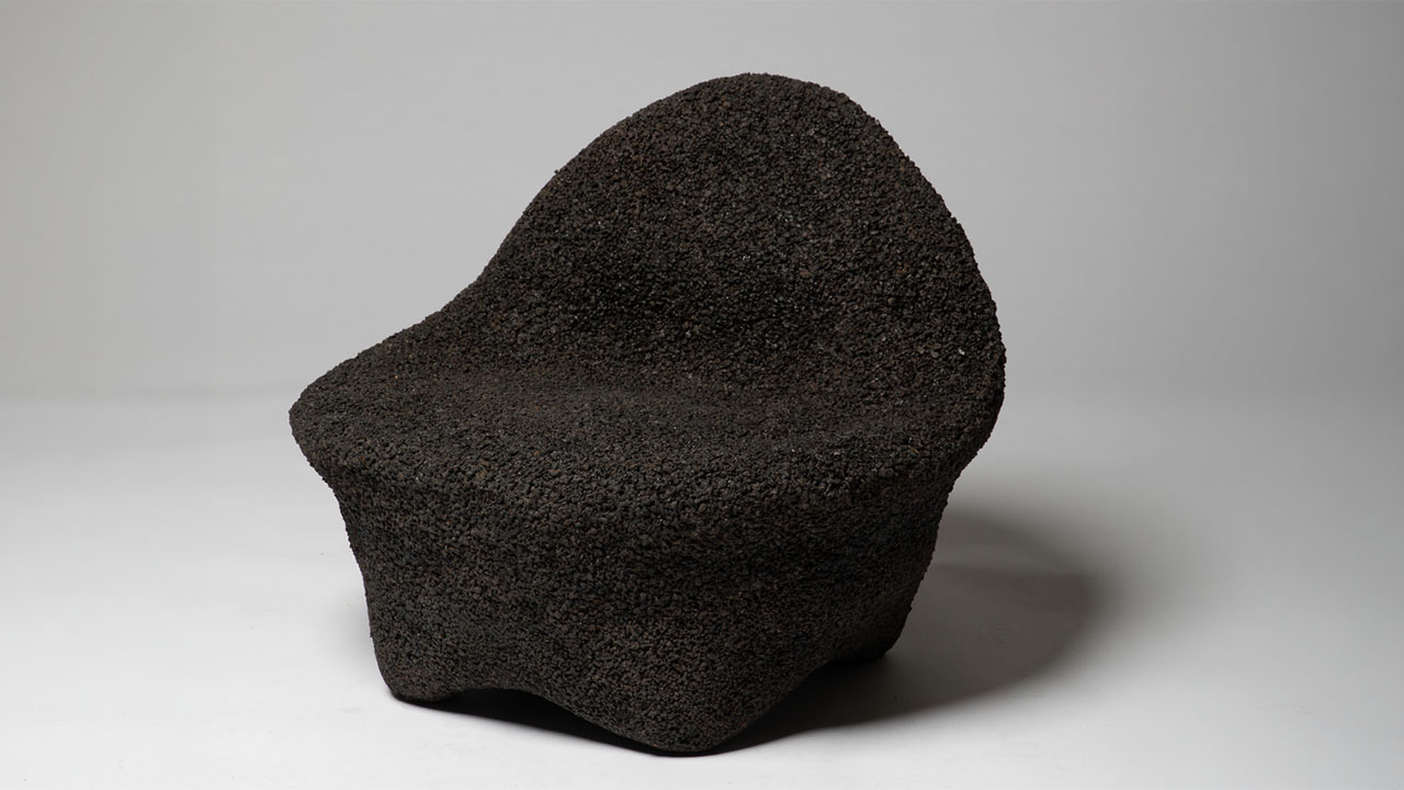 Ground Lounge Chair by WEI Studio