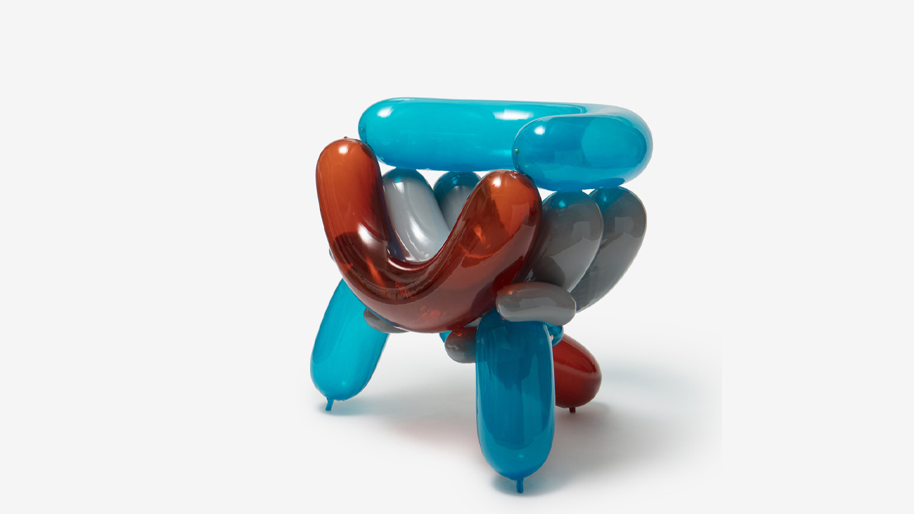 Blowing-Furniture-Series-armchair and stool