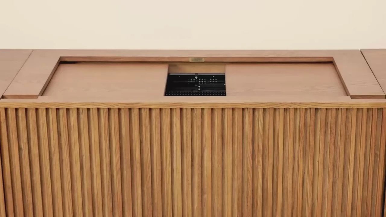 CINÈST’s Core E1 Motorized Media Cabinet for UST Projectors