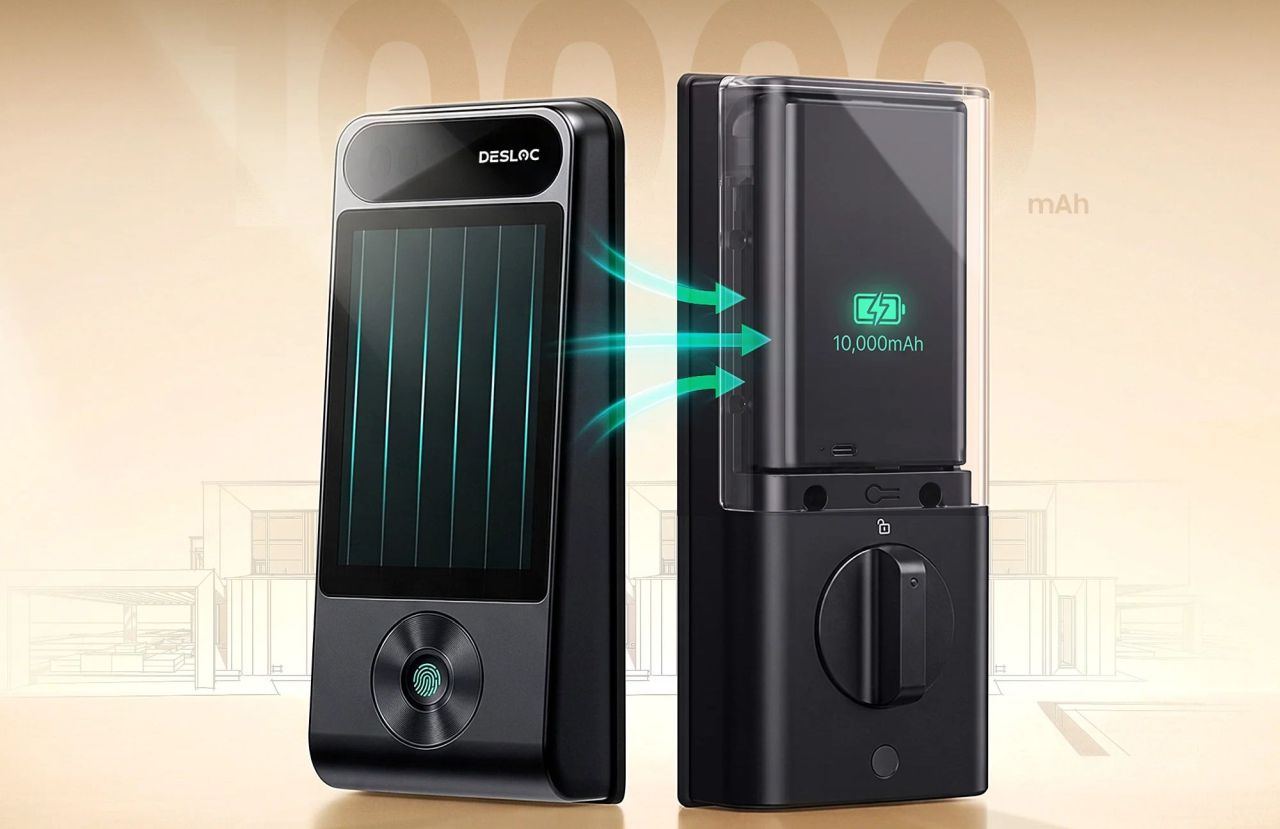 DESLOC Discounts V150 Plus Solar Smart Lock for 15-Percent Off for Halloween