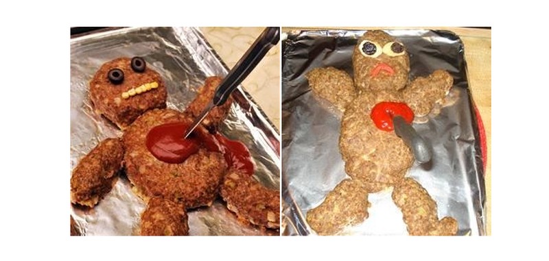 Dead Man Meatloaf halloween food ideas