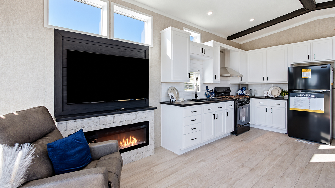Northridge tiny house living room