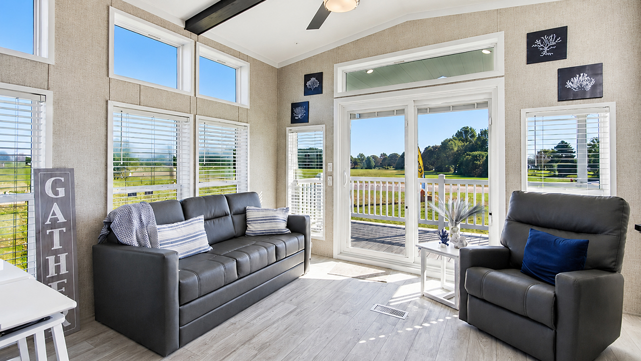 Northridge tiny house sofa 