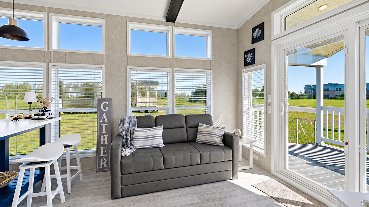 Northridge tiny house living room