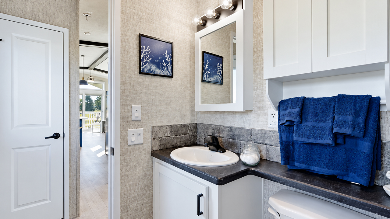 Northridge tiny house bathroom