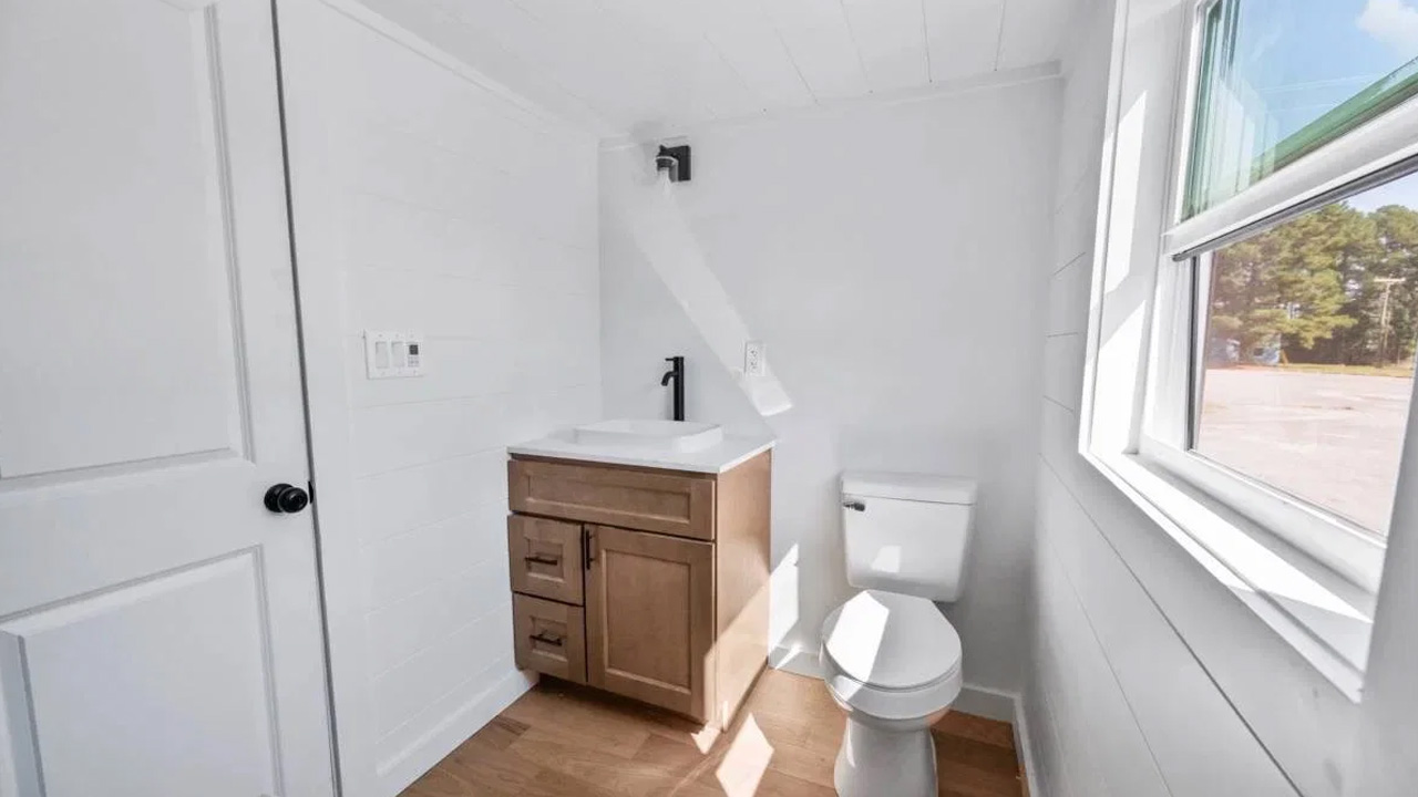 32 ft. Modern Tiny House_bathroom_1