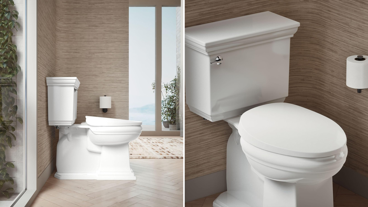 KOHLER 10349-0 PureWarmth Heated Elongated Toilet Seat