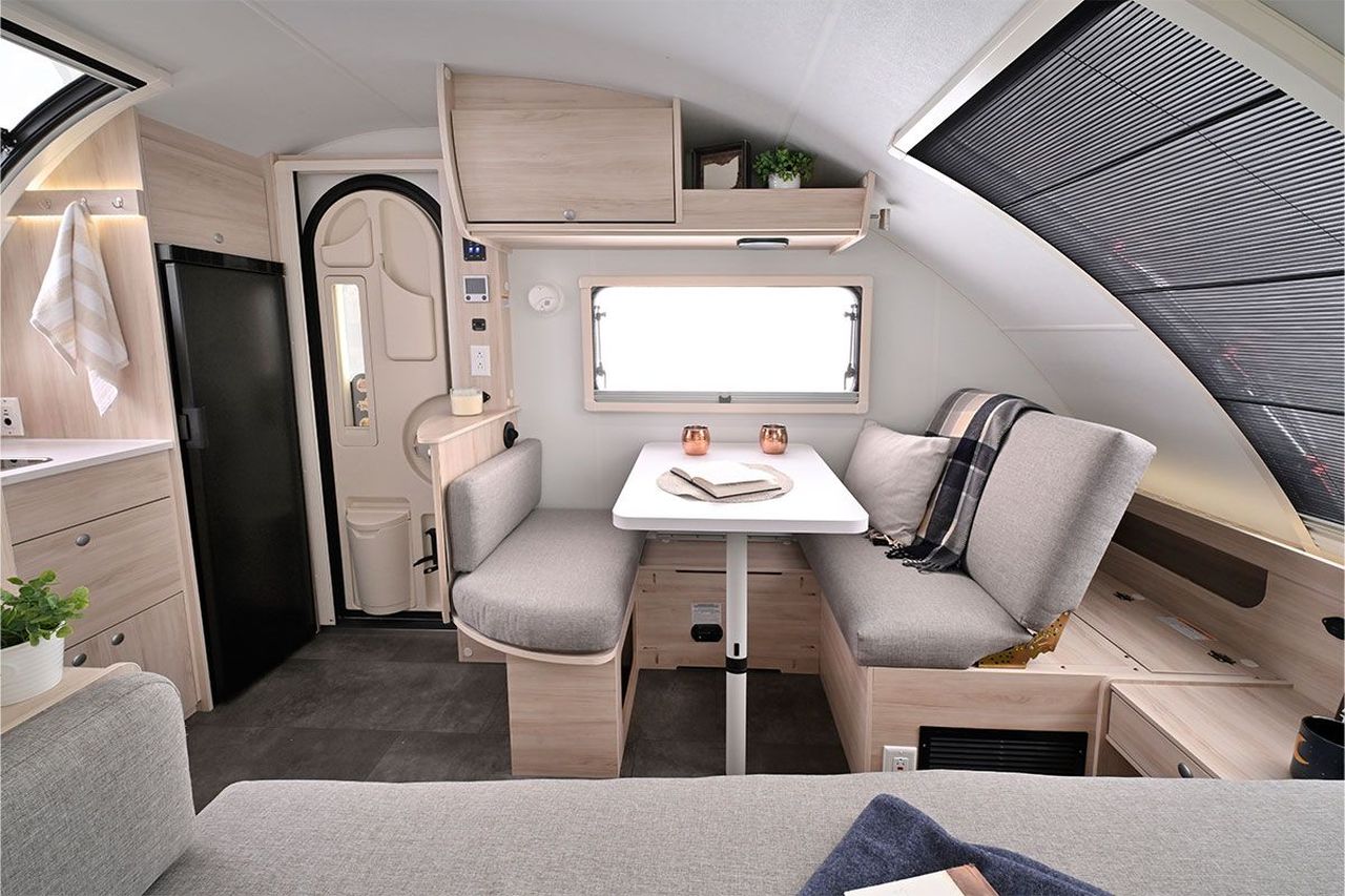 2027 TAB 360 Teardrop Trailer by nuCamp seating area