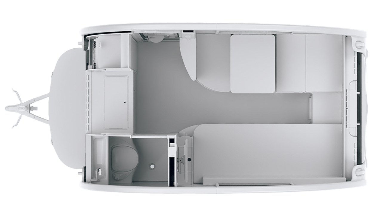 2027 TAB 360 Teardrop Trailer by nuCamp - floor plan