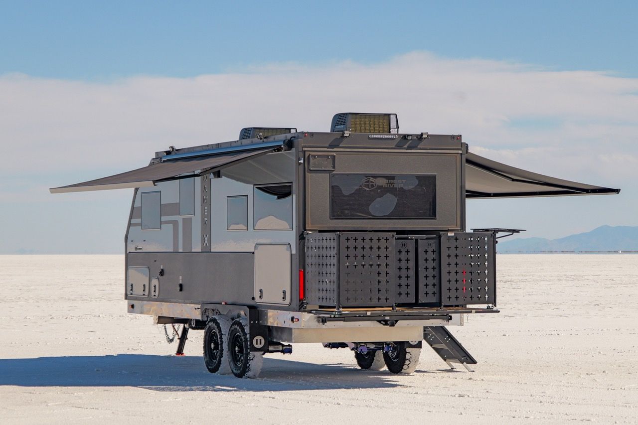 Roamer X Off-Road and Off-Grid Travel Trailer - rear view