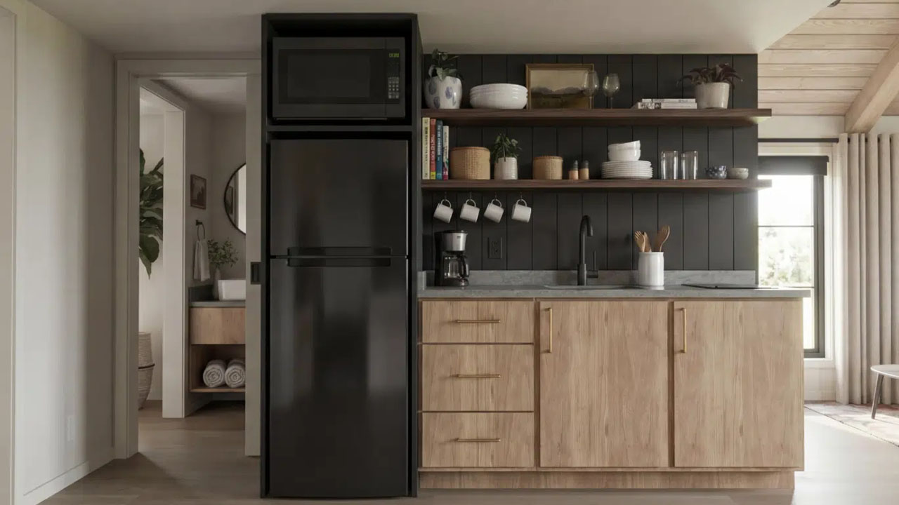 Kodiak Park Model tiny house_kitchen