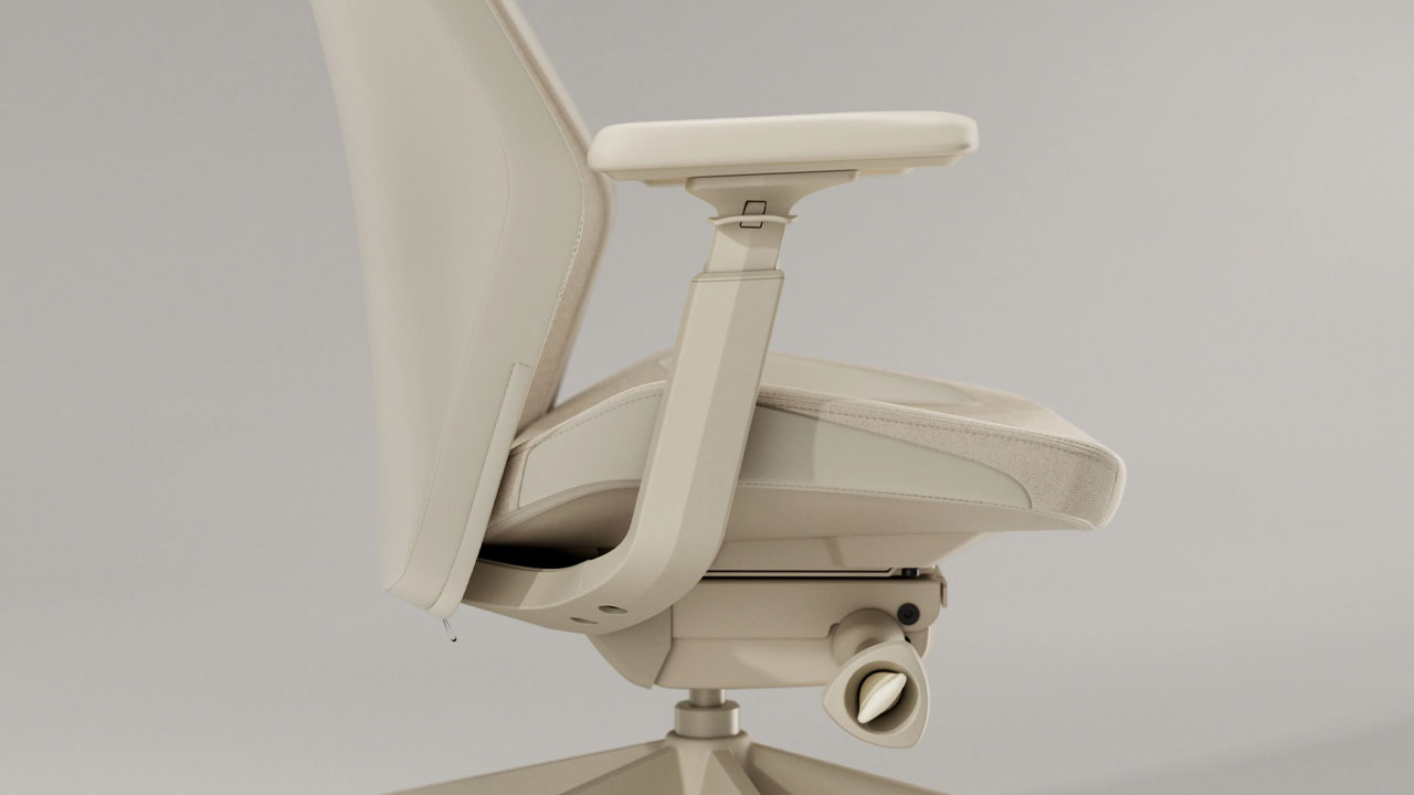 Secretlab ATLAS task chair_adjustable armrests and tilt mechanism