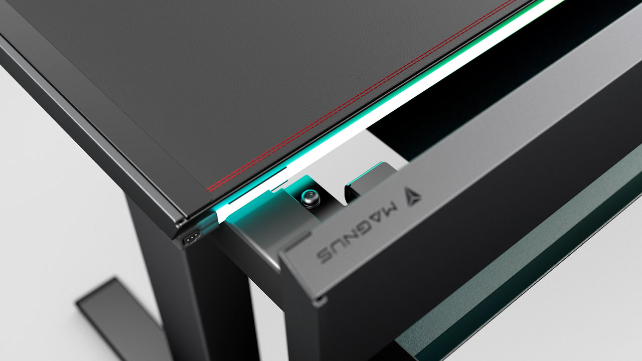 Secretlab MAGNUS Pro_diffused LED strip
