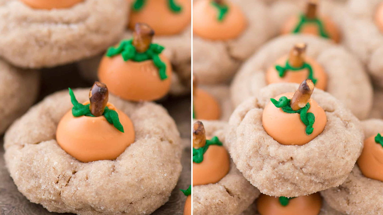 Pumpkin Blossom Cookies