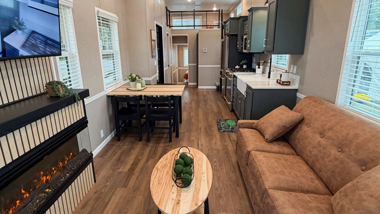 Timber Ridge 267L Tiny House interior