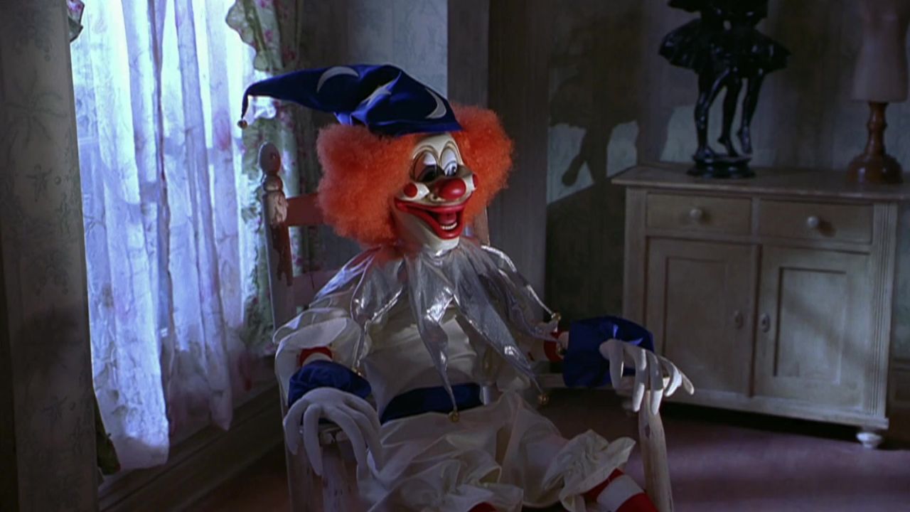 Clown Sitting on a Chair