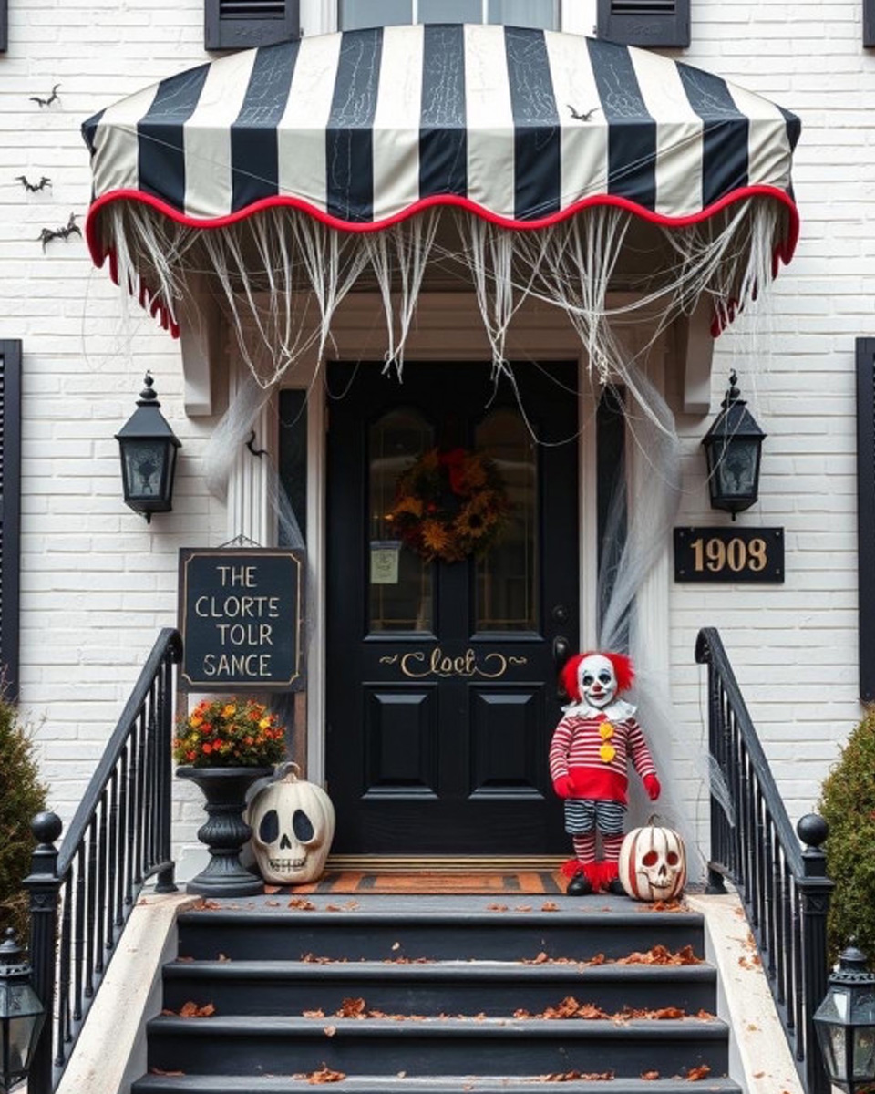 Killer Clown Entrance Décor