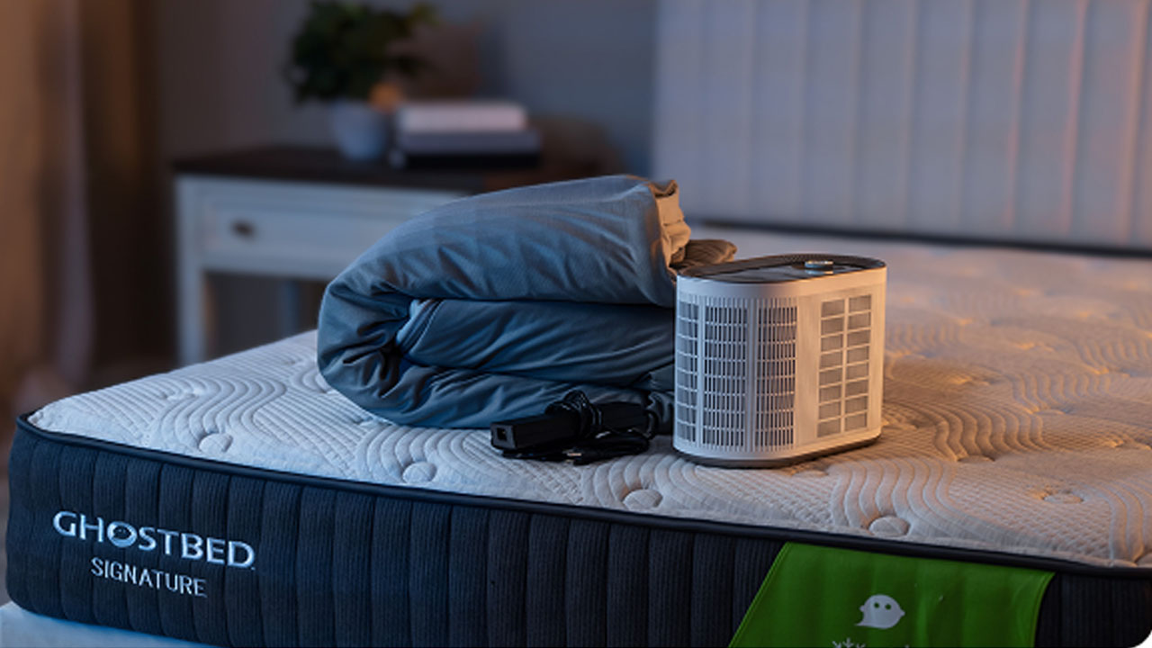 GhostBed Climate Pro_the hub and mattress cover