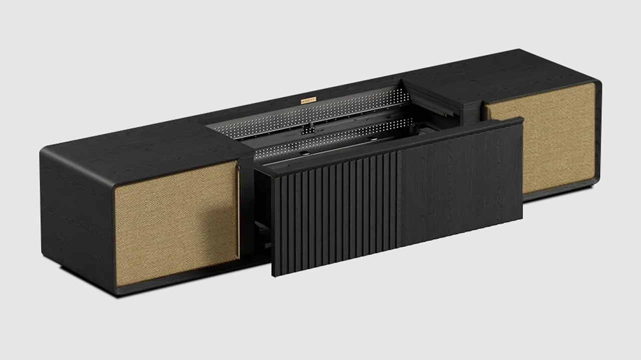 CINÈST’s Core E1 Motorized Media Cabinet for UST Projectors