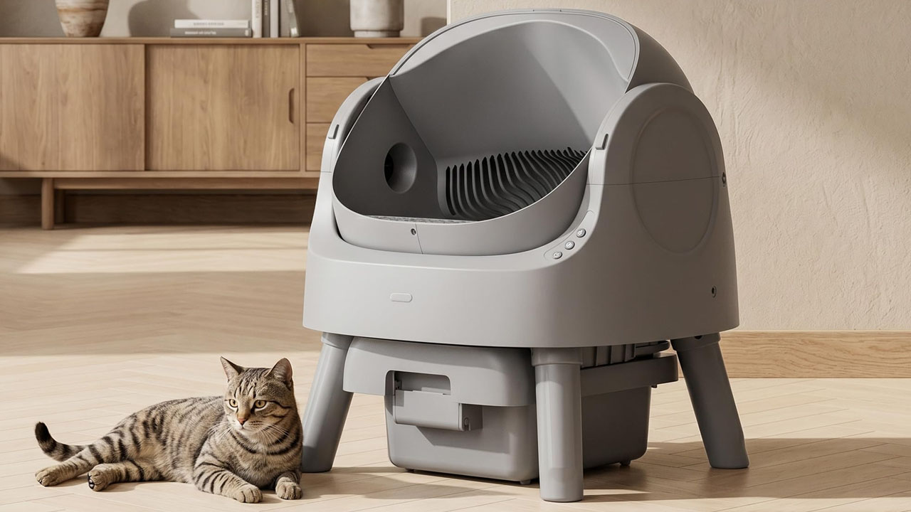 Mimfam Automatic Self Cleaning Litter Box_1